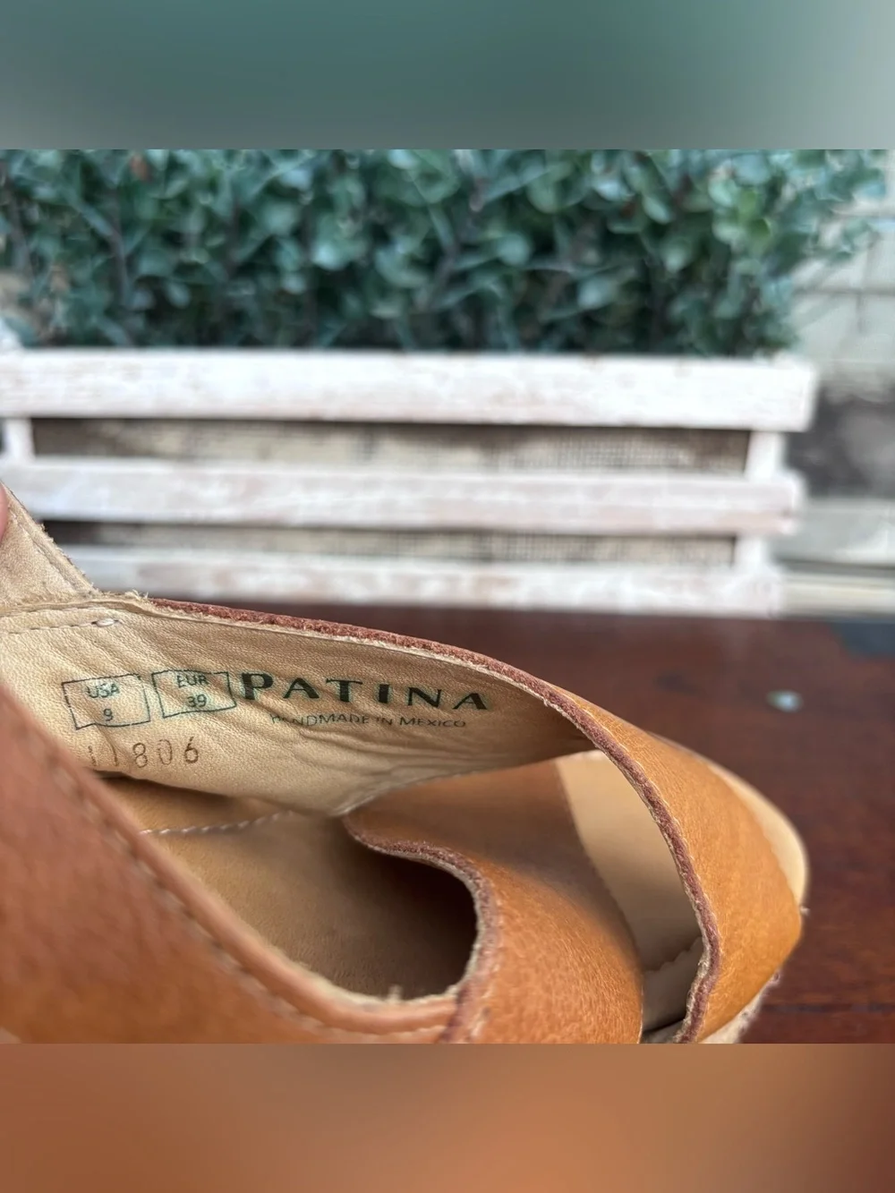 Portland Leather Goods x Patina Sandal Platform